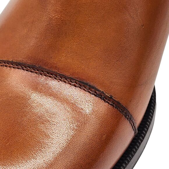 Christian Louboutin Antonio Chelsea Leather Boots - Brown - EU 39 / US 6 $1350